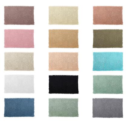 Imagem de Kit 2 Tapete Banheiro Antiderrapante Absorvente Microfibra Bolinha Decoração Entrada Porta Sortido