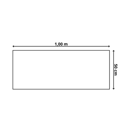 Imagem de Kit 2 Tapete Passadeira 1,00 x 0,50 Sala Quarto Cozinha ou corredor com base Antiderrapante Musgo