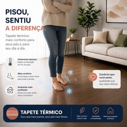 Imagem de Kit 2 Tapete Passadeira Peludo Felpudo Antiderrapante Quarto Sala Corredor Cozinha 2,00x0,55m