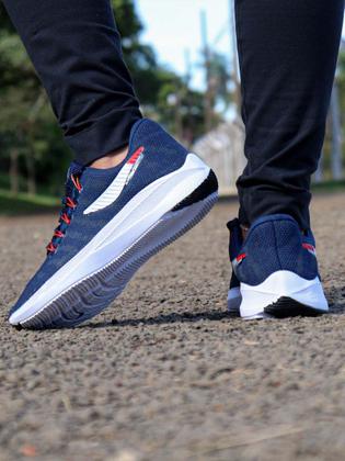 Imagem de Kit 2 Tênis Feminino Para Caminhada Academia Treino Trabalhar Macio Confortável Barato