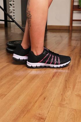 Imagem de kit 2 Tenis feminino para Treino Academia Caminhada Corrida