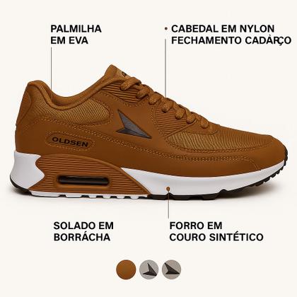 Imagem de Kit 2 Tênis Masculino Confortável Espumado Levíssimo