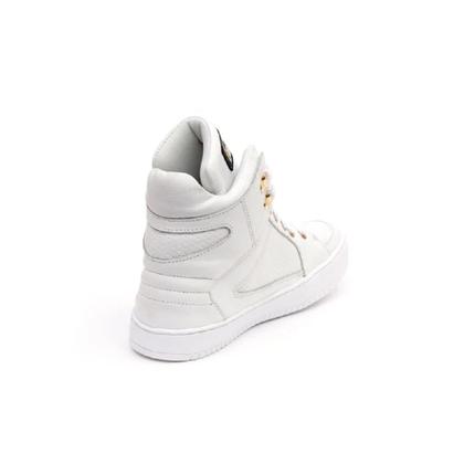 Imagem de Kit 2 Tênis Sneaker Fitness Feminino Botinha Academia + Relógio