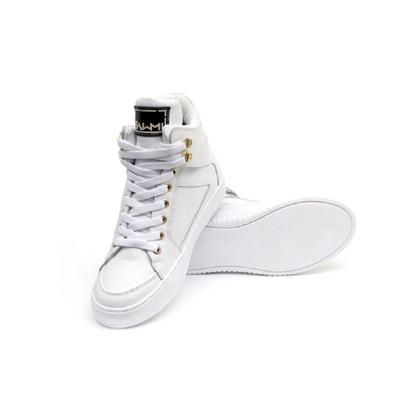 Imagem de Kit 2 Tênis Sneaker Fitness Feminino Botinha Academia + Relógio