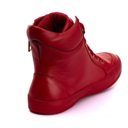 Imagem de Kit 2 Tênis Sneaker Fitness Feminino Botinha Academia + Relógio