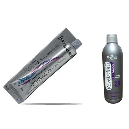 Imagem de Kit 2 Tinta Coloração Mel e 2 OX 20Vol Mairibel/Hidraty 60g