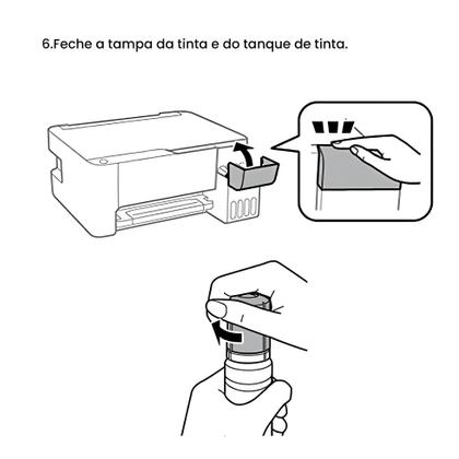 Imagem de Kit 2 tintas combo pack l3150 l3110 t 5 44 l5190 2 pretas