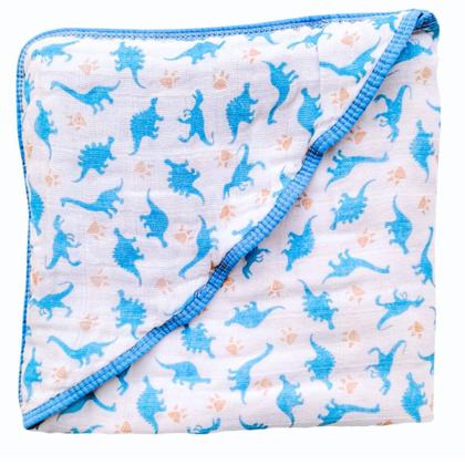 Imagem de Kit 2 Toalha Banho Bebe Fralda Soft Capuz Algodão Enxoval Menino Menina Macia e Grossa