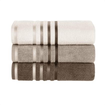 Imagem de Kit 2 Toalhas Banho Karsten 70x140 - Fio Penteado Lumina