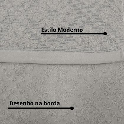 Imagem de Kit 2 Toalhas De Banho 70x140  Felpuda Macia Algodão