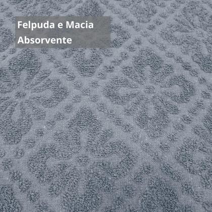 Imagem de Kit 2 Toalhas De Banho 70x140  Felpuda Macia Algodão