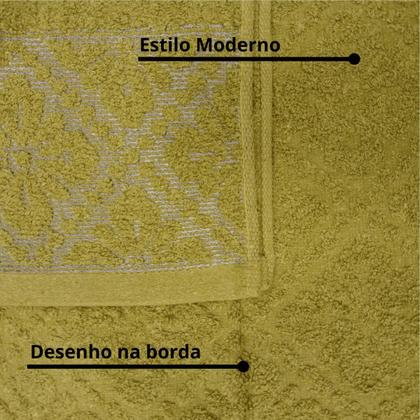 Imagem de Kit 2 Toalhas De Banho 70x140  Felpuda Macia Algodão