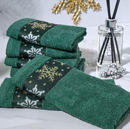 Imagem de Kit 2 Toalhas de Lavabo Natal Cavhome