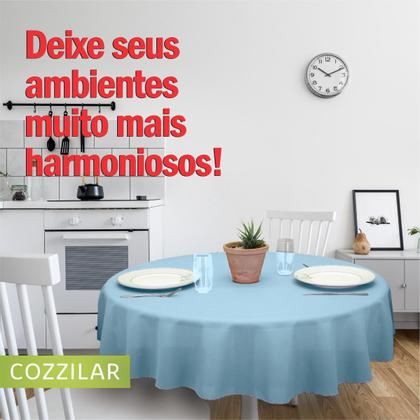 Imagem de Kit 2 Toalhas de Mesa Redonda 4 Lugares Lisa