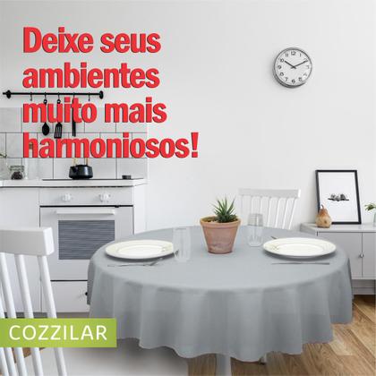 Imagem de Kit 2 Toalhas de Mesa Redonda 4 Lugares Lisa