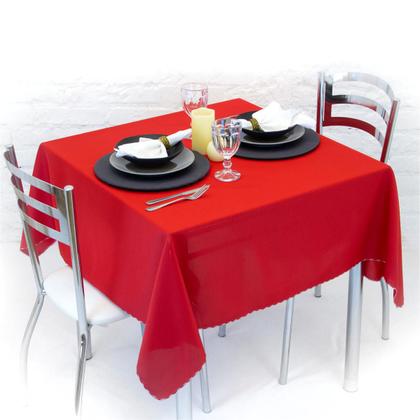 Imagem de Kit 2 Toalhas de Mesa Retangular 6 Lugares 2,10 x 1,40 Lisa