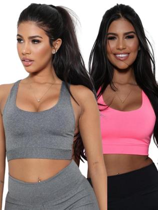 Imagem de Kit 2 Top Suplex Modelo Nadador Femenino