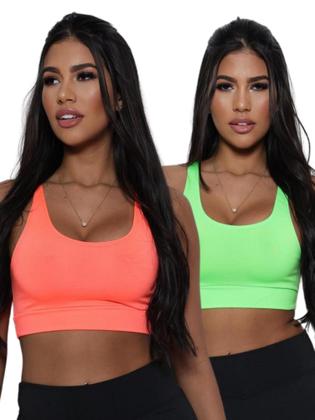 Imagem de Kit 2 Top Suplex Modelo Nadador Femenino