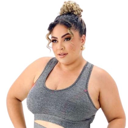 Imagem de Kit 2 Tops Basico Nadador Plus Size Em Suplex