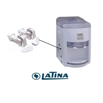 Imagem de Kit 2 Torneiras Purificador De Àgua Latina Original Branca