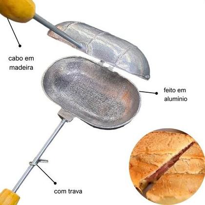 Imagem de Kit 2 Tostex Baurutex Sanduicheira Pão Francês Pão De Forma