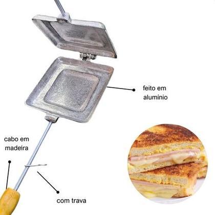 Imagem de Kit 2 Tostex Baurutex Sanduicheira Pão Francês Pão De Forma
