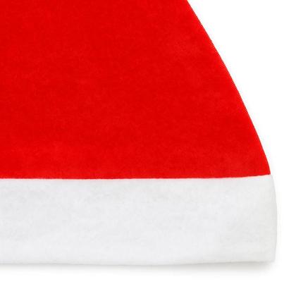 Imagem de Kit 2 Toucas de Papai Noel ClássicoBorda TNT