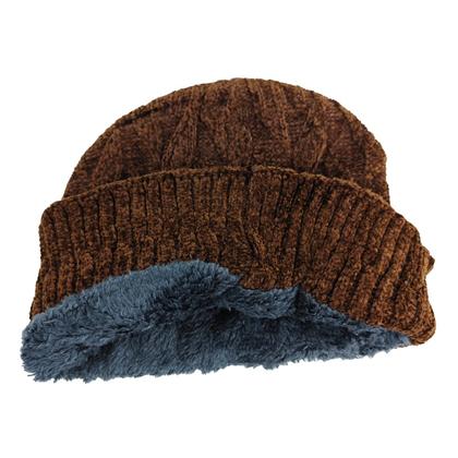 Imagem de Kit 2 Toucas Gorro Grosso Com Forrada Macia de Frio Adulto Unissex Inverno Quentinha Lisa