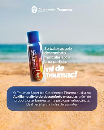 Imagem de Kit 2 Traumac Sport Ice 125ml Catarinense 