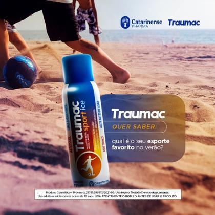 Imagem de Kit 2 Traumac Sport Ice 125ml Catarinense 