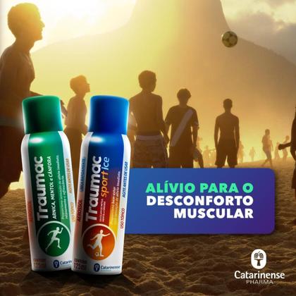 Imagem de Kit 2 Traumac Sport Ice 125ml Catarinense 