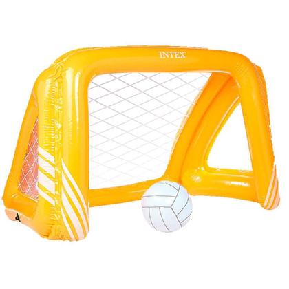 Imagem de Kit 2 Trave Polo Aquático para Piscina com Bola e Rede 5850799 INTEX