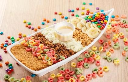 Imagem de Kit 2 Travessa Barca Melamina 41 cm para Açaí/Suchi/Sachimi