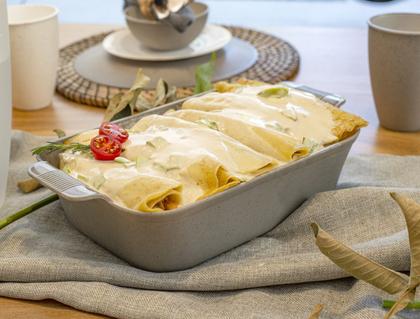 Imagem de Kit 2 Travessas Retangular Grande 4,5l Servir A Mesa Salada