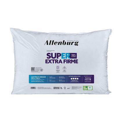 Imagem de Kit 2 Travesseiro Altenburg Super Extra Firme 100 Algodão