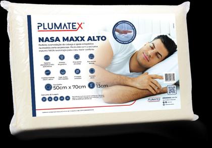 Imagem de Kit 2 Travesseiro Nasa X Alto Viscoelástico Maxx  Plumatex
