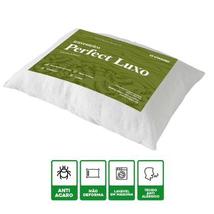 Imagem de Kit 2 Travesseiro Perfect Luxo - HOTEL 5 ESTRELAS TOQUE DE PLUMAS - Vitasono - O Conforto Premium dos Hotéis de Luxo