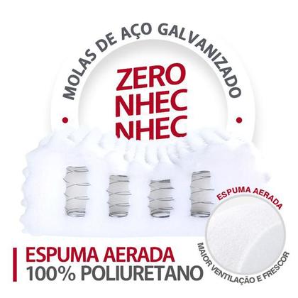 Imagem de Kit 2 Travesseiros de Molas Cervical Duoflex - Anatômico com Gomos Massageadores - Conforto com Total Sustenção da Cabeça