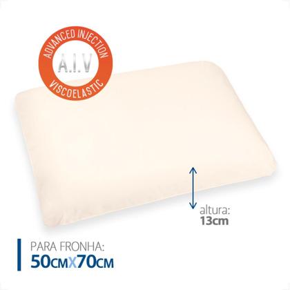 Imagem de Kit 2 Travesseiros Duoflex Nasa X Alto 13cm Antiácaro