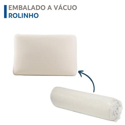 Imagem de Kit 2 Travesseiros Duoflex NASA-X Alto 50x70x13cm NS3109 Com Espuma Viscoelástica