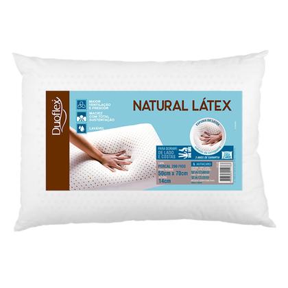 Imagem de Kit 2 Travesseiros em Látex - 14cm e 16cm de altura