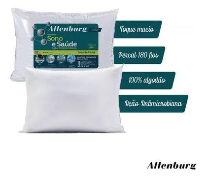 Imagem de Kit 2 Travesseiros Sono E Saúde Anti Alérgico ALTENBURG