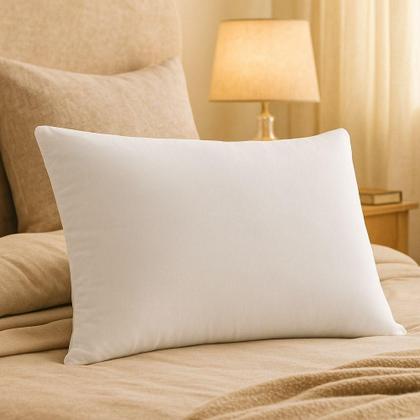 Imagem de Kit 2 Travesseiros Toque Aveludado Suporte Médio 48x68cm Altenburg