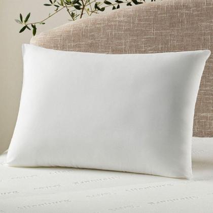 Imagem de Kit 2 Travesseiros Toque Aveludado Suporte Médio 48x68cm Altenburg