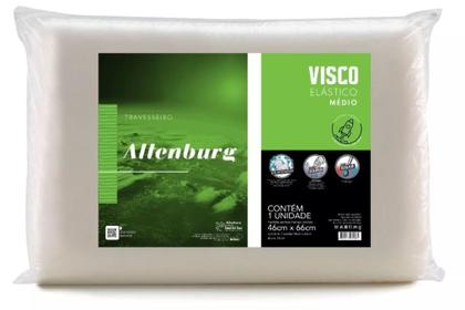 Imagem de Kit 2 Travesseiros Viscoelástico Médio Altenburg