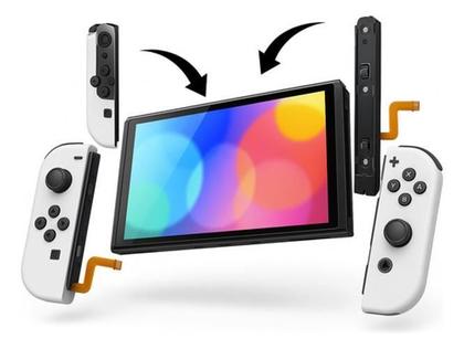 Imagem de Kit 2 Trilhos Socket Slider Le Ld Para Nintendo Switch Oled