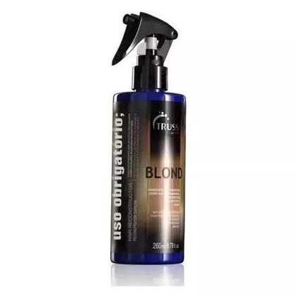 Imagem de kit 2 Truss Uso Obrigatório Blond 260ml Reconstrutor Neutralizador