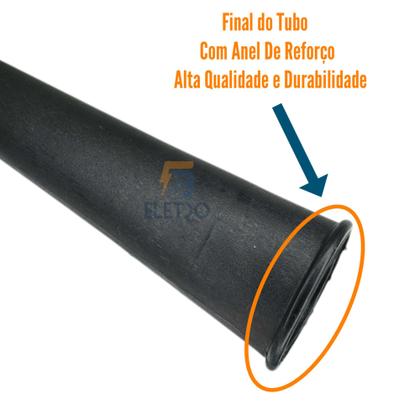 Imagem de Kit 2 Tubos Extensores para Aspirador de Pó Wap GTW15 ( 36mm Diâmetro Interno )