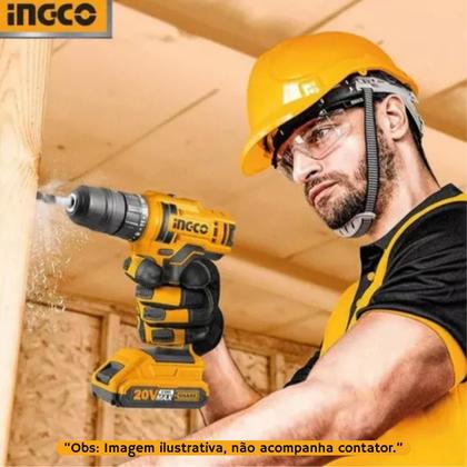 Imagem de Kit 2 uinidades - gco parafusadeira e furadeira bl 1/2pol a bateria 20v linha p20s c/ 2 bat 2.0ah