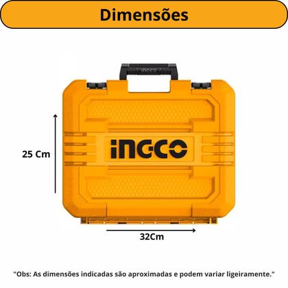 Imagem de Kit 2 uinidades - gco parafusadeira e furadeira bl 1/2pol a bateria 20v linha p20s c/ 2 bat 2.0ah